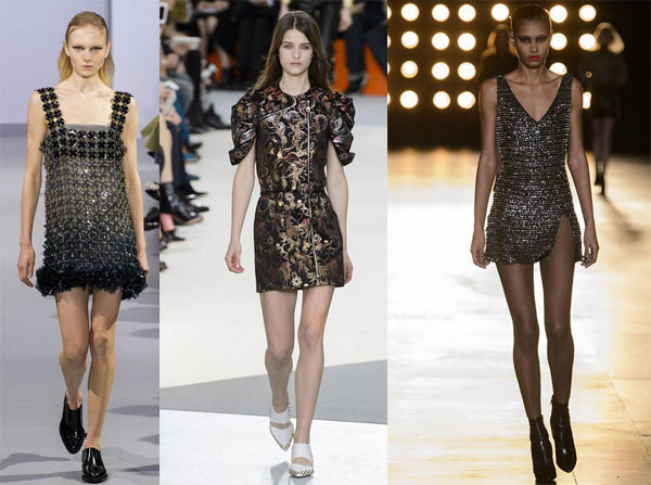 Fall/Winter 2015-2016 fashion trends: Shiny outfit