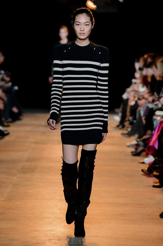 Fall/Winter 2015-2016 Fashion trends: Horizontal Stripes