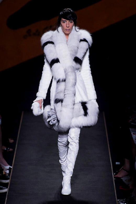 Fall/Winter 2015-2016 Fashion trends: White fur