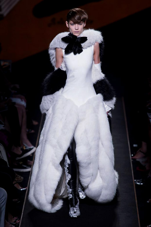 Fall/Winter 2015-2016 Fashion trends: White fur