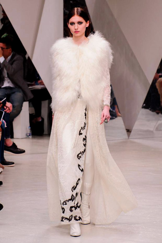 Fall/Winter 2015-2016 Fashion trends: White fur