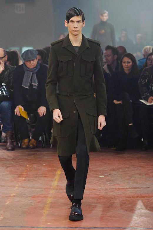 The green in the menswear - a key trend for Fall/Winter 2015-2016