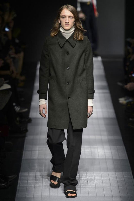 The green in the menswear - a key trend for Fall/Winter 2015-2016