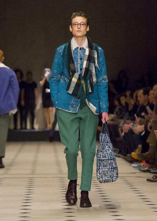 The green in the menswear - a key trend for Fall/Winter 2015-2016