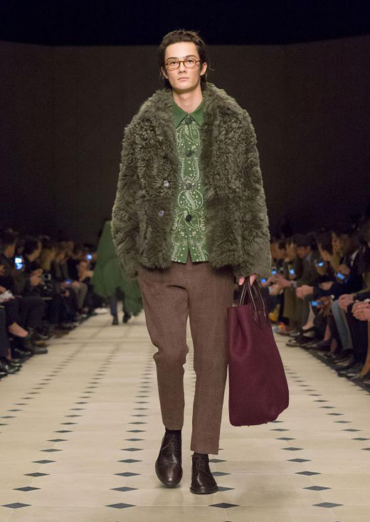 The green in the menswear - a key trend for Fall/Winter 2015-2016