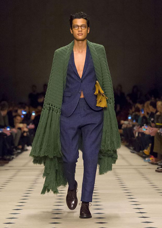 The green in the menswear - a key trend for Fall/Winter 2015-2016