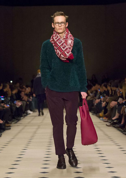 The green in the menswear - a key trend for Fall/Winter 2015-2016