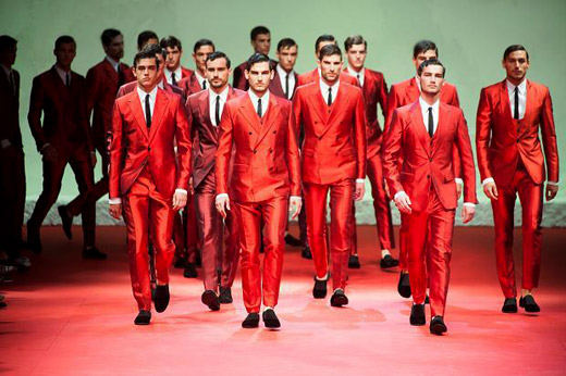 Spring-Summer 2015 menswear trends: Red