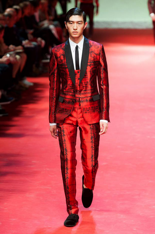 Spring-Summer 2015 menswear trends: Red