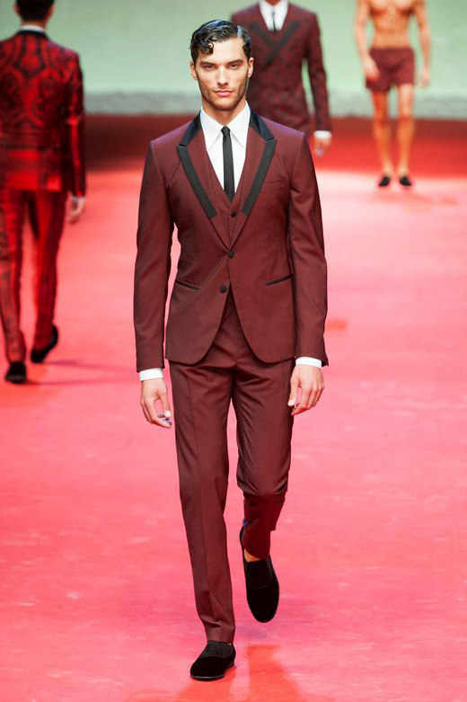 Spring-Summer 2015 menswear trends: Red