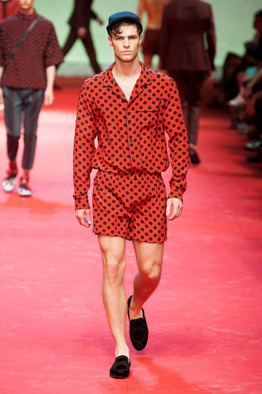 Spring-Summer 2015 menswear trends: Red