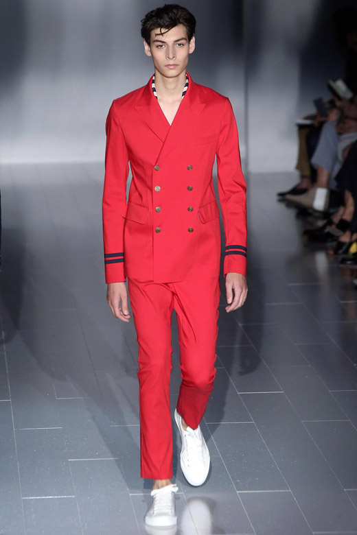 Spring-Summer 2015 menswear trends: Red