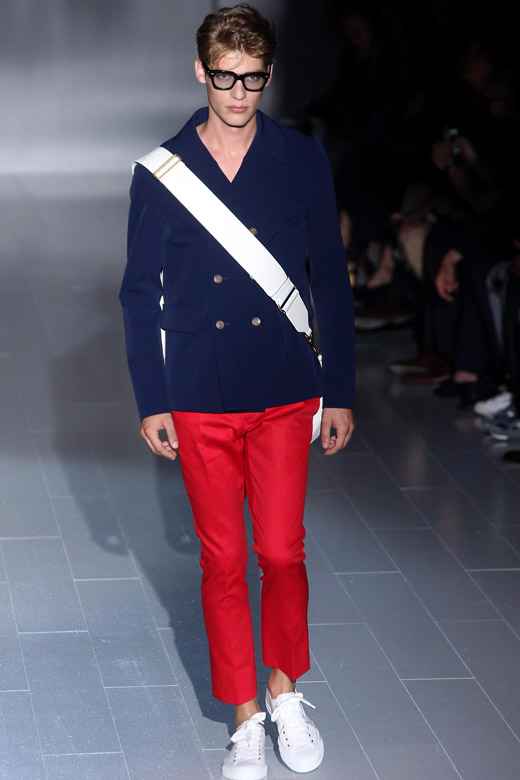 Spring-Summer 2015 menswear trends: Red