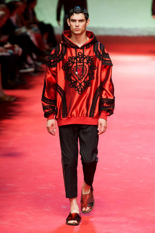 Spring-Summer 2015 menswear trends: Red