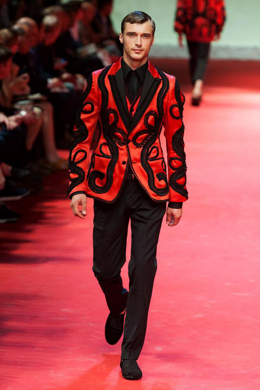 Spring-Summer 2015 menswear trends: Red