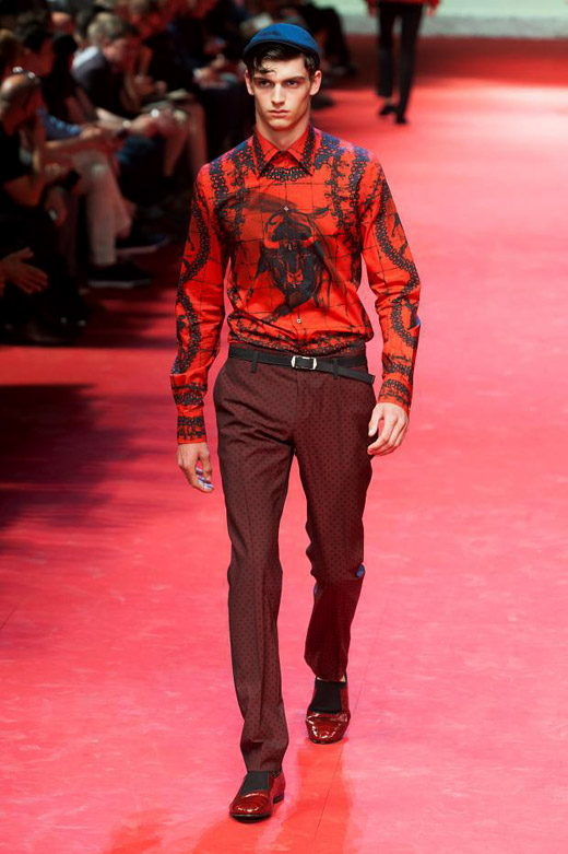 Spring-Summer 2015 menswear trends: Red