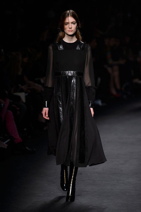 Valentino Autumn/Winter 2015-2016 women's collection at Paris Fashion Week