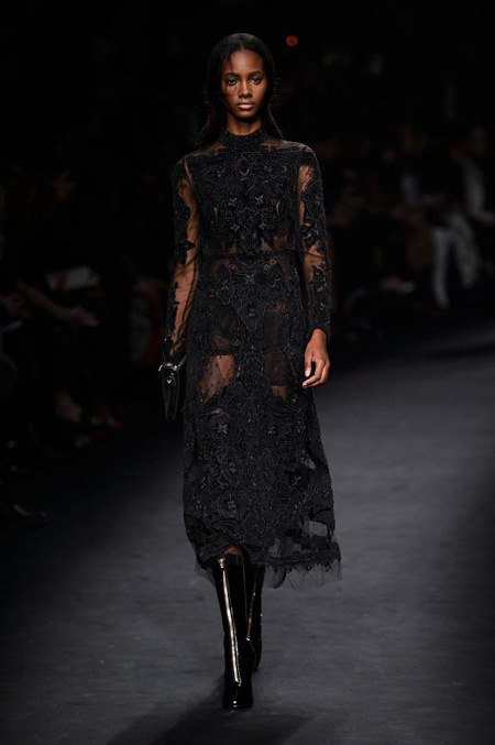 Valentino Autumn/Winter 2015-2016 women's collection at Paris Fashion Week