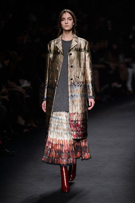 Valentino Autumn/Winter 2015-2016 women's collection at Paris Fashion Week