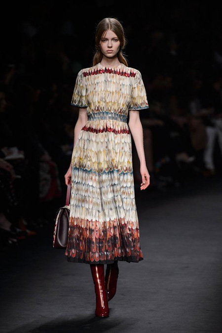 Valentino Autumn/Winter 2015-2016 women's collection at Paris Fashion Week