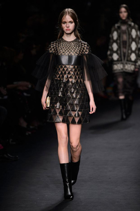 Valentino Autumn/Winter 2015-2016 women's collection at Paris Fashion Week