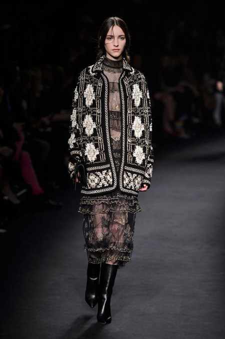 Valentino Autumn/Winter 2015-2016 women's collection at Paris Fashion Week