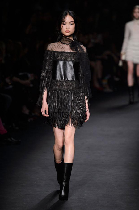 Valentino Autumn/Winter 2015-2016 women's collection at Paris Fashion Week