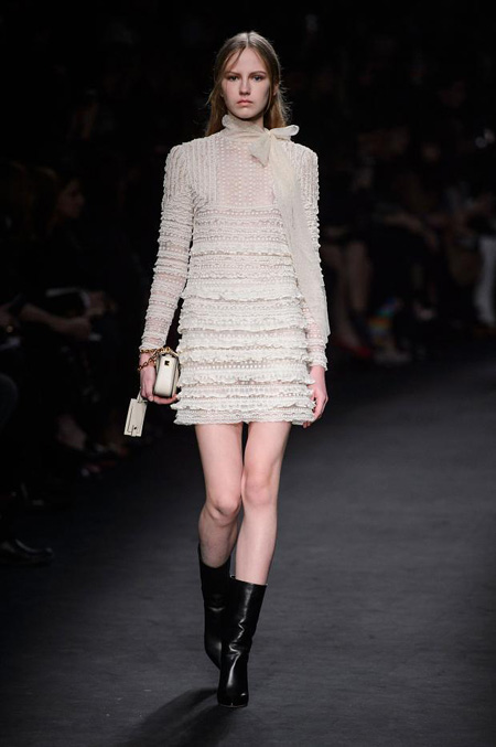 Valentino Autumn/Winter 2015-2016 women's collection at Paris Fashion Week