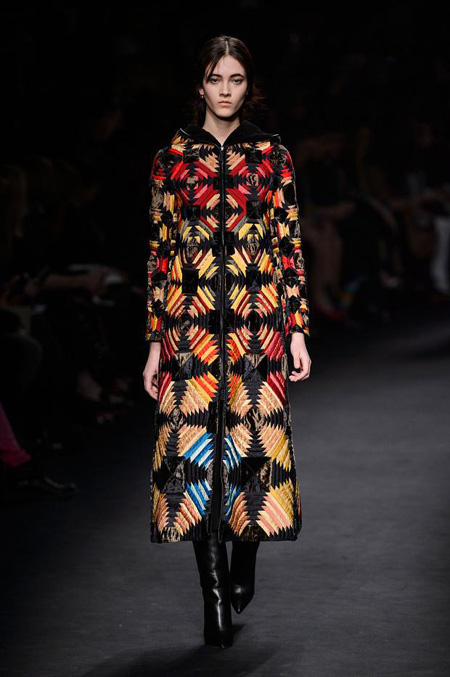 Valentino Autumn/Winter 2015-2016 women's collection at Paris Fashion Week