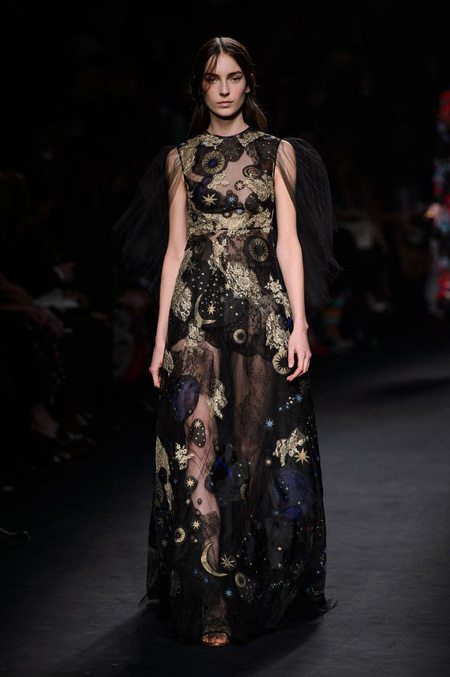 Valentino Autumn/Winter 2015-2016 women's collection at Paris Fashion Week