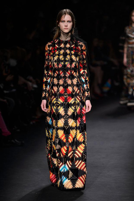 Valentino Autumn/Winter 2015-2016 women's collection at Paris Fashion Week