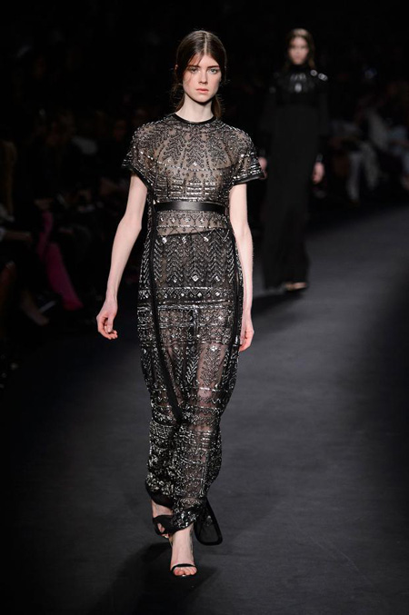 Valentino Autumn/Winter 2015-2016 women's collection at Paris Fashion Week