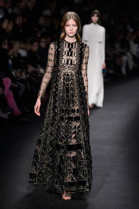 Valentino Autumn/Winter 2015-2016 women's collection at Paris Fashion Week