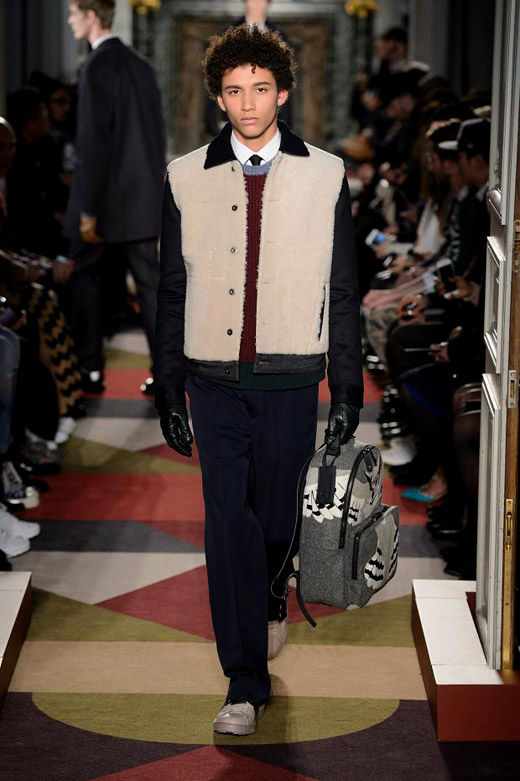 Valentino Fall-Winter 2015/2016 collection at Paris Men's Fashion Week