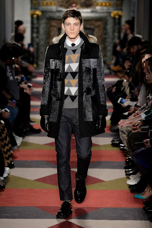 Valentino Fall-Winter 2015/2016 collection at Paris Men's Fashion Week