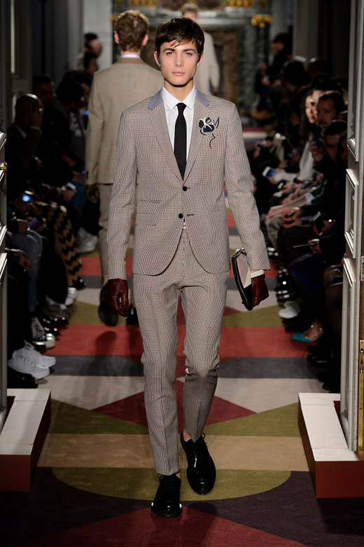 Valentino Fall-Winter 2015/2016 collection at Paris Men's Fashion Week