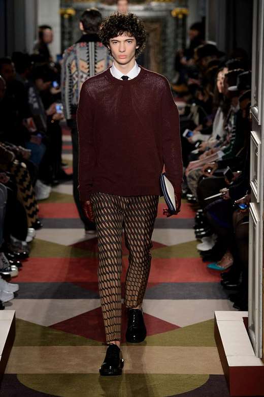 Valentino Fall-Winter 2015/2016 collection at Paris Men's Fashion Week