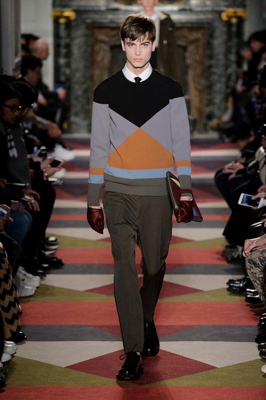 Valentino Fall-Winter 2015/2016 collection at Paris Men's Fashion Week