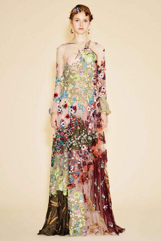 'The eye has to travel' - Valentino Resort 2016 collection