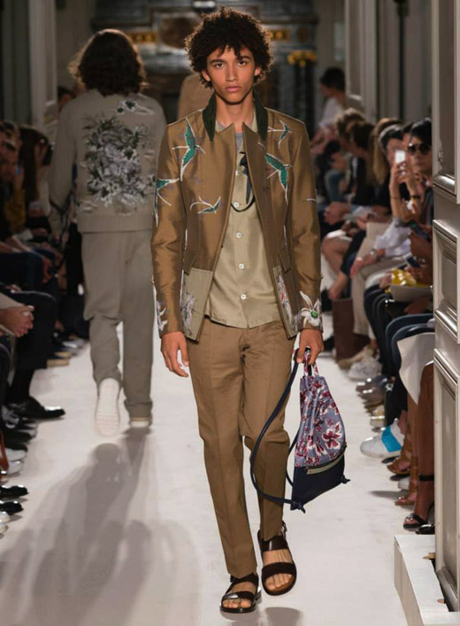 Valentino Spring-Summer 2016 menswear collection