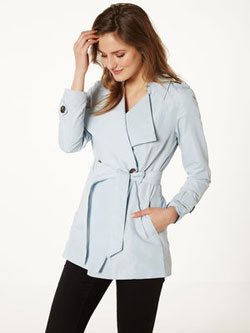 Vero moda clearance fluid trench coat