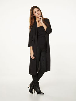 Vero moda outlet fluid trench coat