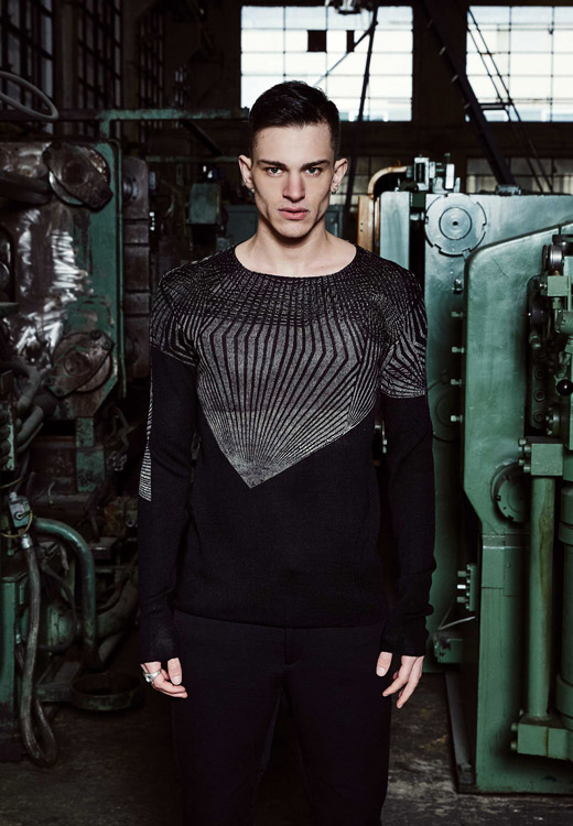 Men's fashion: Knitwear for Fall-Winter 2015/2016 by Vittorio Branchizio