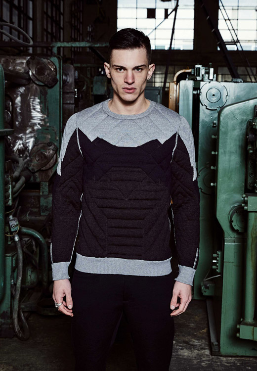 Men's fashion: Knitwear for Fall-Winter 2015/2016 by Vittorio Branchizio