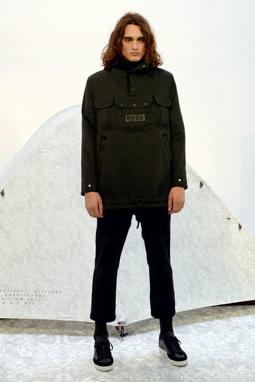 Yosuke Aizawa for White Mountaineering Fall-Winter 2015/2016 collection