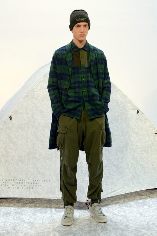 Yosuke Aizawa for White Mountaineering Fall-Winter 2015/2016 collection