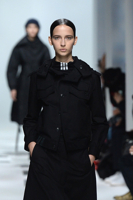 Y3 presented Autumn/Winter 2015 during Paris Men's Fashion Week