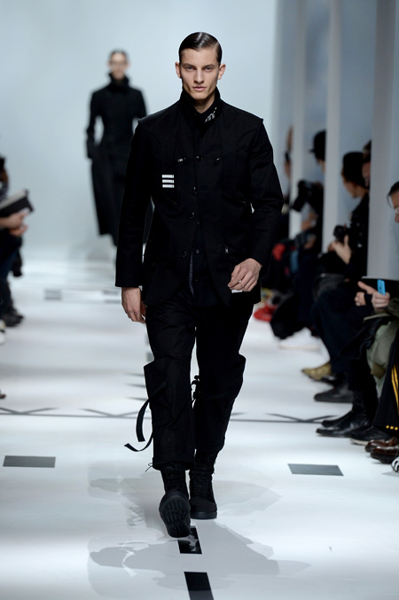 Y3 presented Autumn/Winter 2015 during Paris Men's Fashion Week