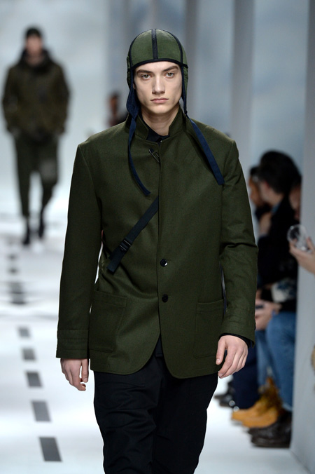 Y3 presented Autumn/Winter 2015 during Paris Men's Fashion Week