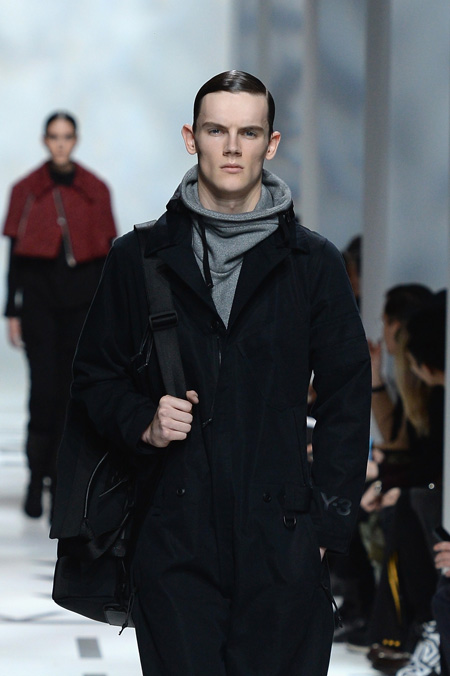 Y3 presented Autumn/Winter 2015 during Paris Men's Fashion Week